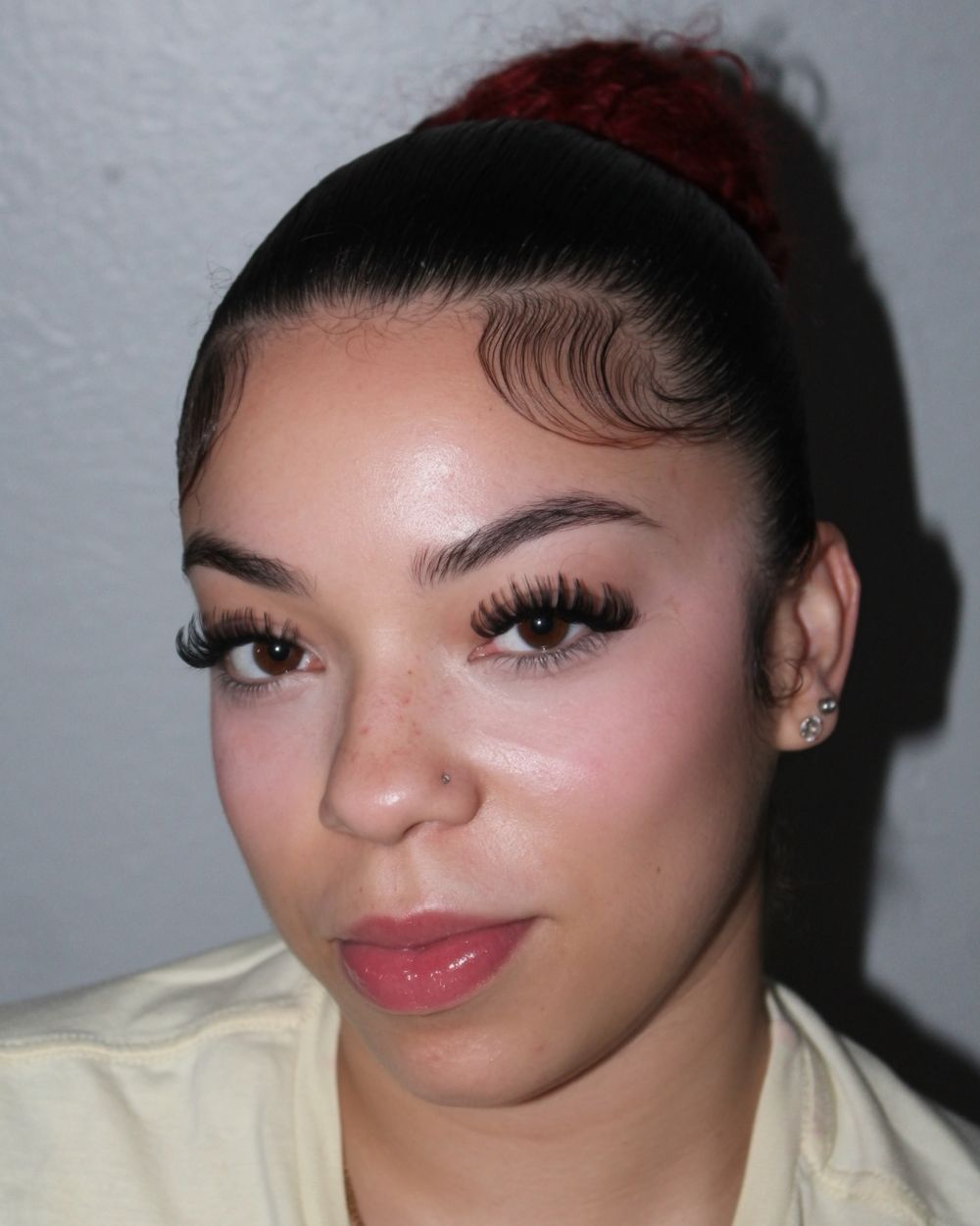 Cat eye set, front view